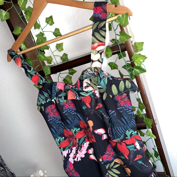 H&M Pants - H&M Floral Jumpsuit